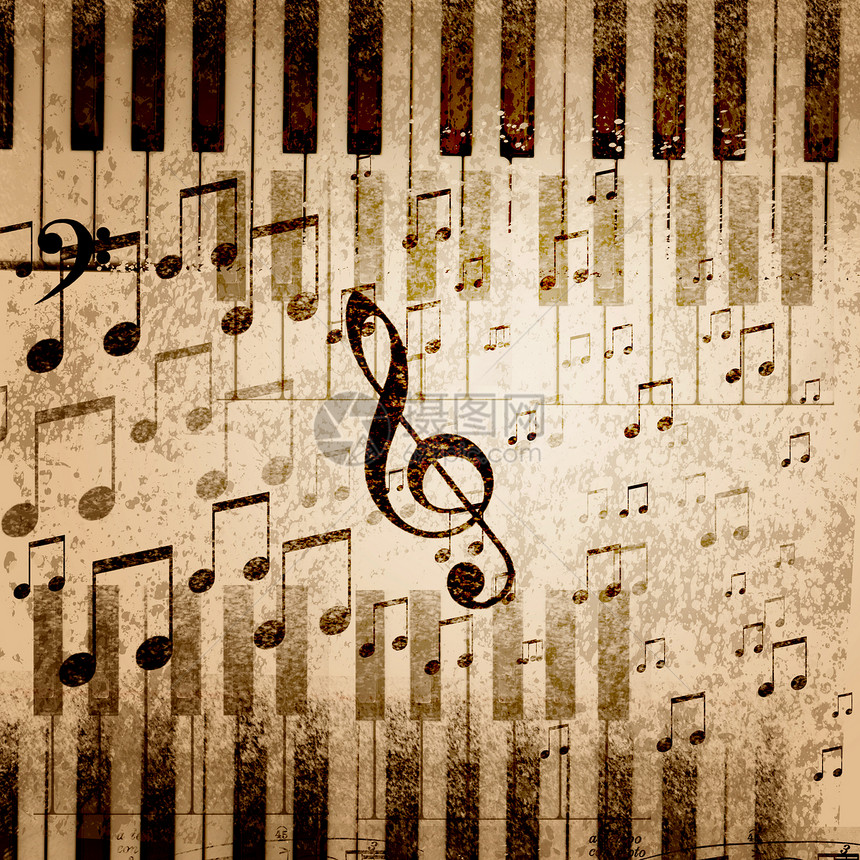 音乐记录背景岩石墙纸高音音乐会插图低音旋律作曲家笔记床单图片
