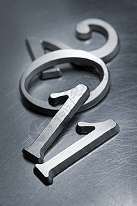 2011年数字新年字母编号刻字背景图片