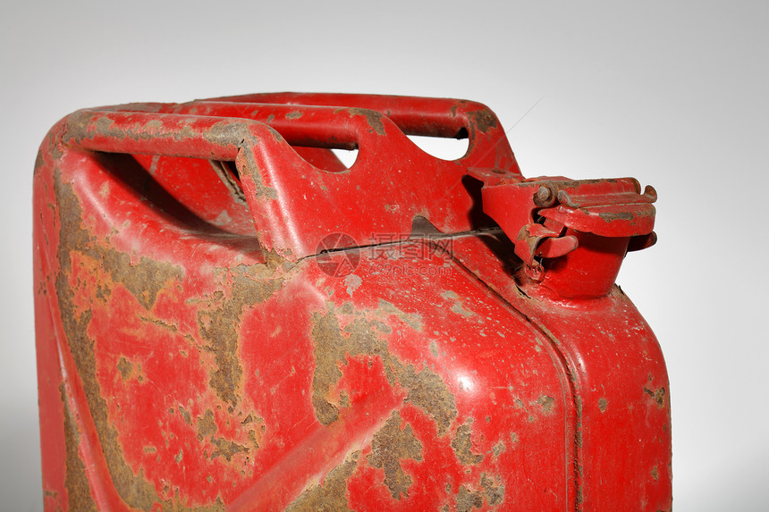 煤气罐腐蚀燃料气体汽油金属石油红色柴油机图片