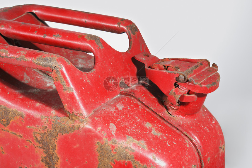 煤气罐气体红色汽油燃料柴油机图片