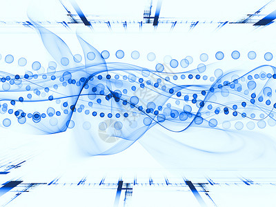 线波技术插图白色几何学运动网格速度作品墙纸流动屏幕背景图片