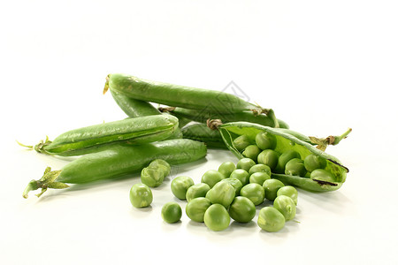 豌豆绿色水果蔬菜豆类背景图片
