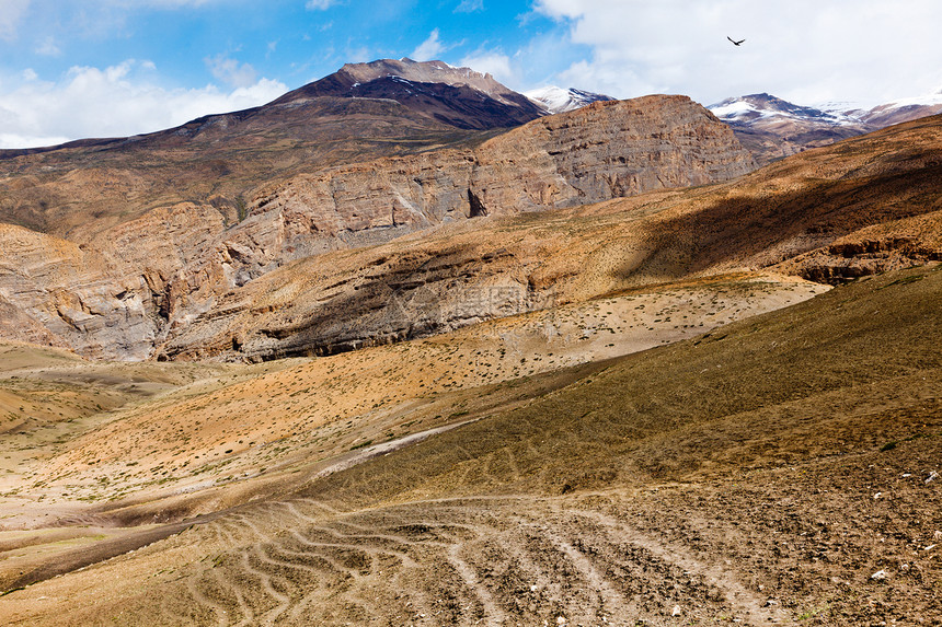 斯皮提谷山脉风景图片