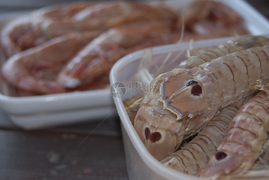 甲壳体盘子饮食螳螂美食健康餐厅大虾甲壳纲小龙虾贝类图片