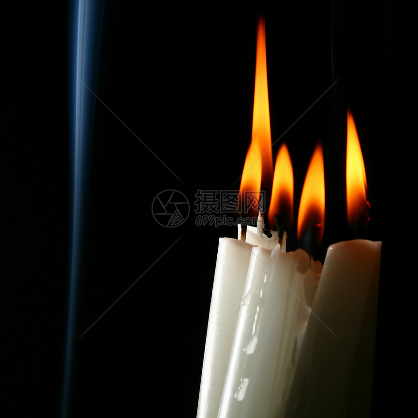 蜡烛记忆场景火焰烛台悲伤损失教会橙子希望死亡图片