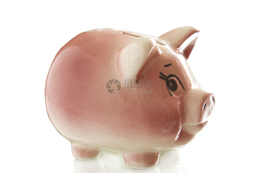 粉红小猪银行投资制品利润订金裂缝硬币陶瓷支出商业玩具图片