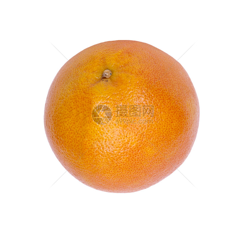 白色背景的葡萄汁粉色橙子水果食物热带柚子红色皮肤图片