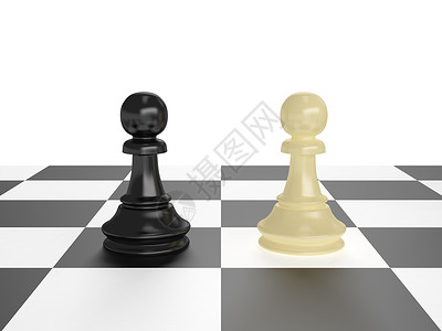 对抗观念概念白色战略休闲典当棋盘游戏棋子背景图片