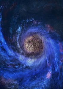 螺旋星云遥远的螺旋星系光环火花插图轨道星星天文学望远镜辉光紫色行星背景
