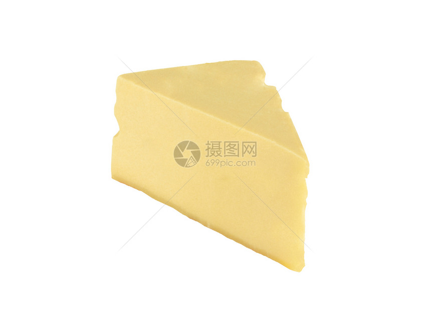 在白色背景上孤立的奶酪奶制品商品熟食三角形小吃黄色磨碎食品早餐产品图片