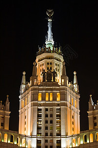 俄罗斯摩天大楼背景图片