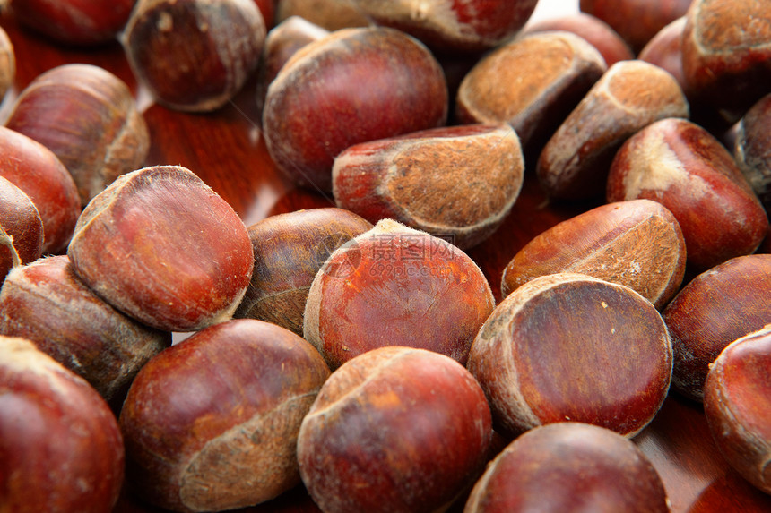 栗栗子饮食坚果市场生活水果食物空间熟食板栗果实图片