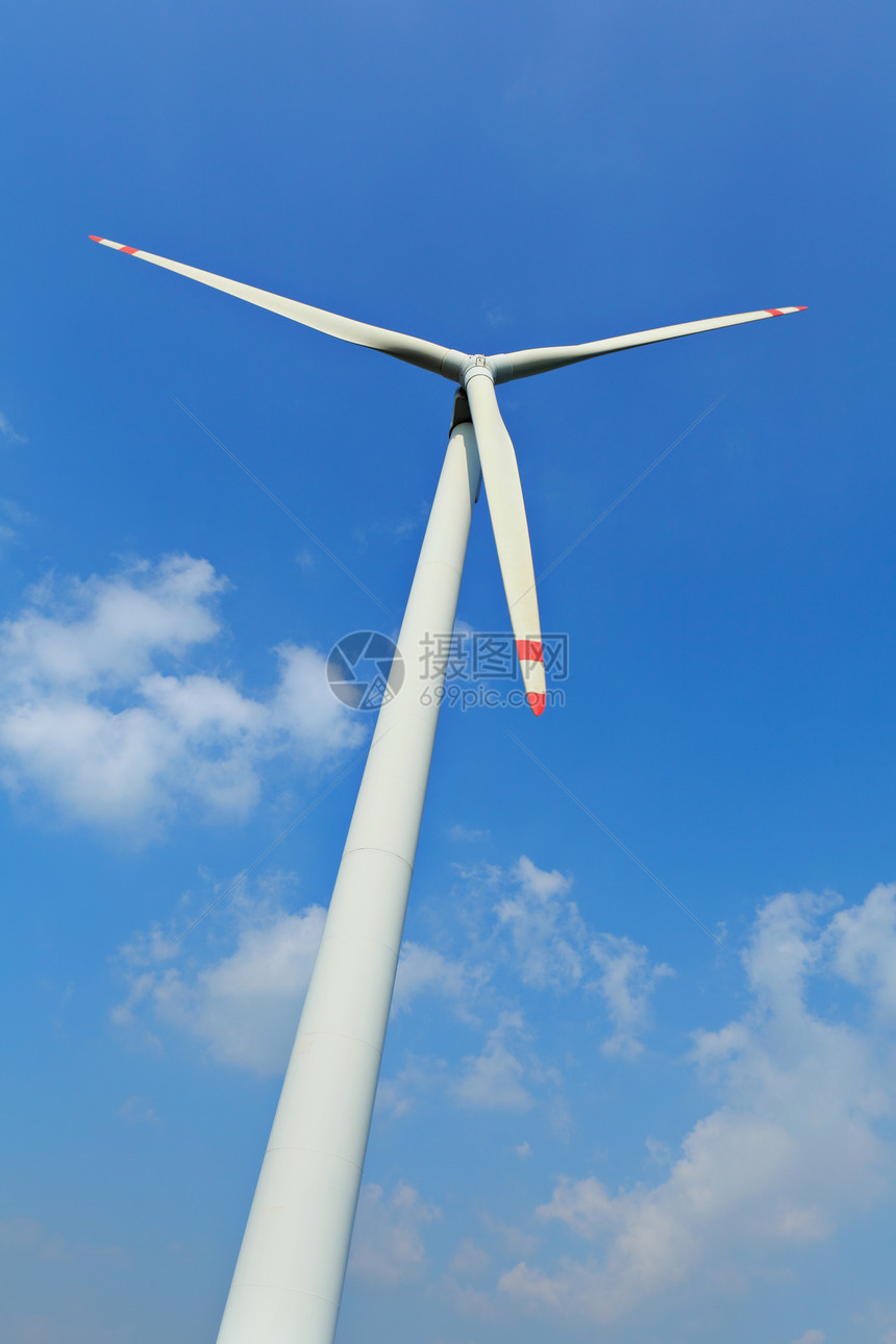 风力涡轮机气候农场车站生产绿色创新风车技术资源力量图片