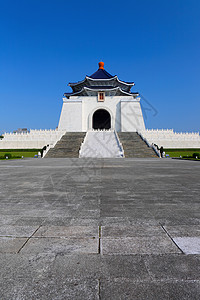 台北国父纪念馆建筑公园高清图片