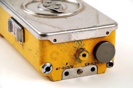 旧电子通讯金属收音机技术发射机背景图片
