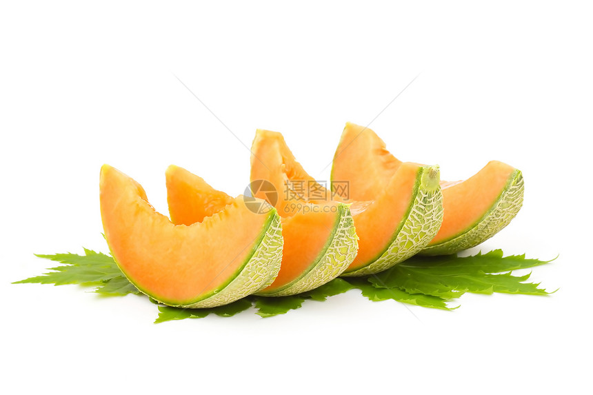 甜瓜饮食橙子面包营养食物水平甜点水果农业绿色图片
