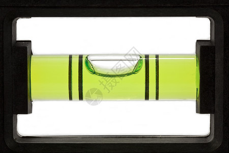 泡泡水平工程黄色测量绿色精神玻璃倾斜平衡木工乐器背景图片