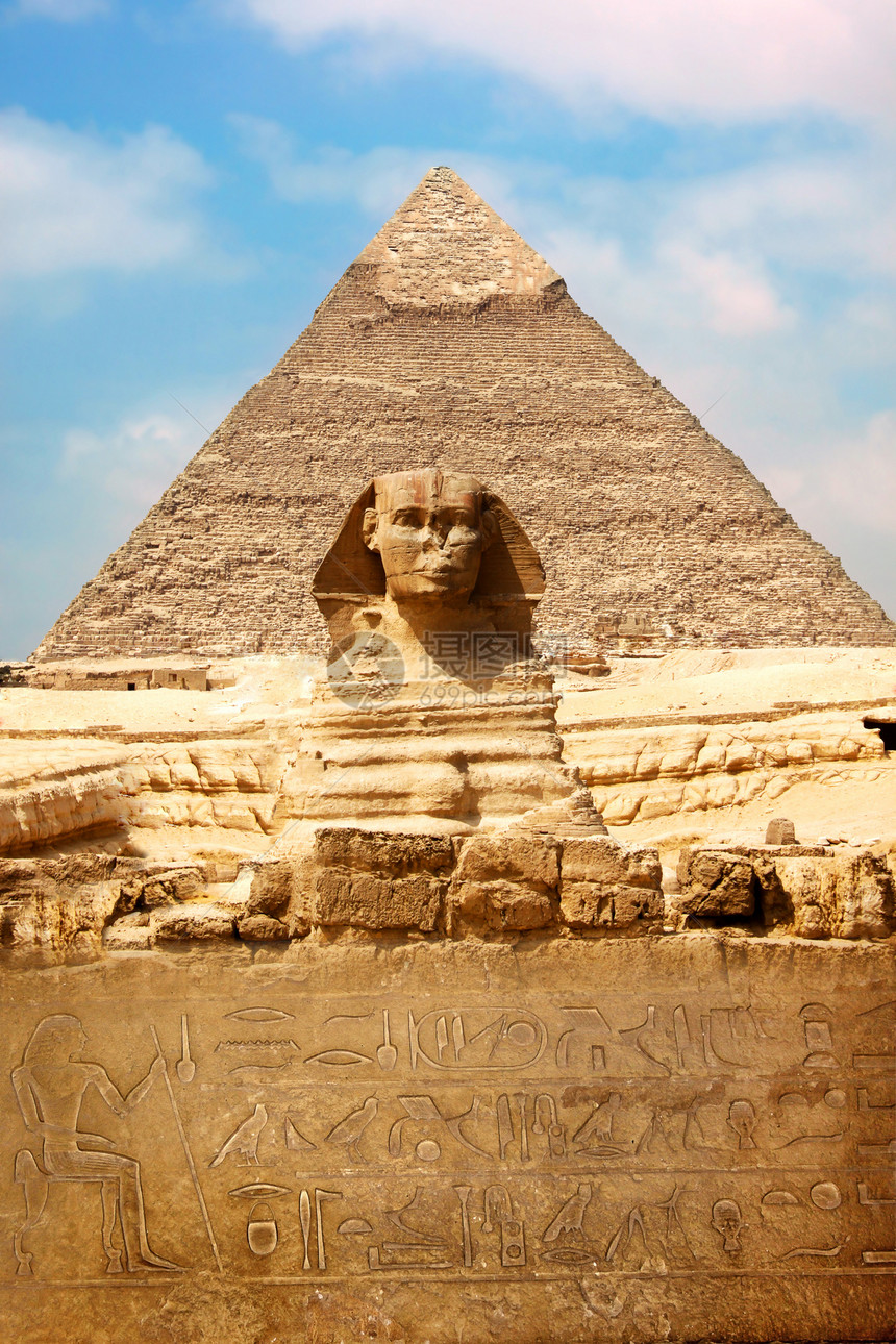 斯芬克斯和伟大的金字塔假期沙漠建筑石头人面文化历史上帝考古学地标图片