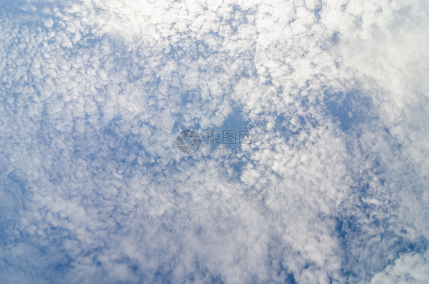 蓝蓝天空天堂臭氧蓝色白色自由阳光柔软度气候天气环境图片