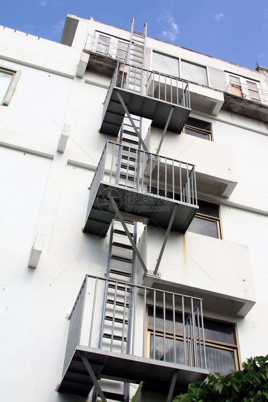 越火逃逸安全金属栏杆商业脚步建筑学街道窗户楼梯建筑图片