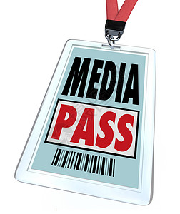 媒体出入证徽章兰园 - 记者在事件或访谈时采访记者背景