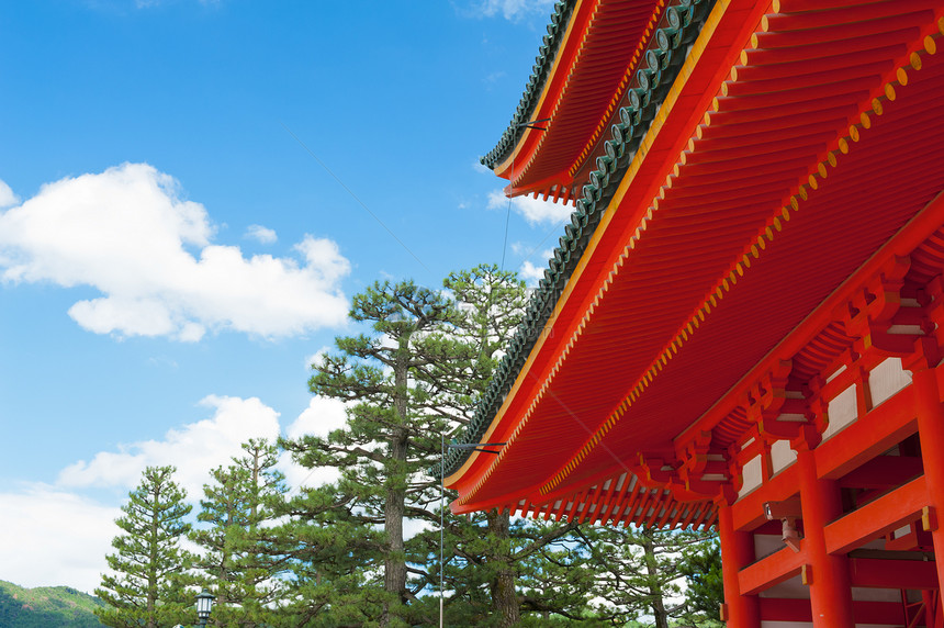 日本寺庙精神天空天气文化柱子地标花园公园神道建筑学图片