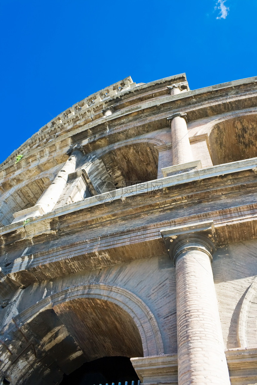 罗马的巨集建造废墟体育场天空古物马戏团剧院考古学斗兽场景观图片