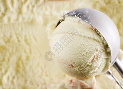 香草冰淇淋菜单宏观牛奶甜点餐厅营养奶油味道食物美食背景图片