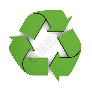 再循环符号插图环境绿色生态回收背景图片