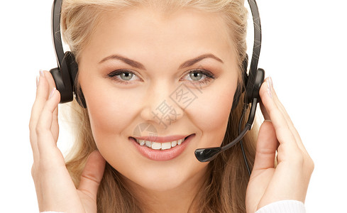 帮助热线办公室代理人助手接待员操作员快乐微笑技术手机女性商业高清图片素材
