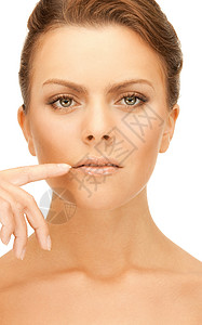 美丽美丽的妇女卫生女性皮肤护理保健容貌女孩福利嘴唇活力背景图片
