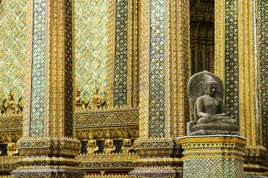 高贵的宫殿神庙佛教徒陶瓷寺庙制品神社宗教图片