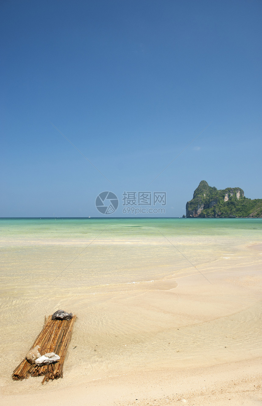 科菲海滨热带海滩情调游客海岸线假期海岸异国岛屿旅行旅游图片