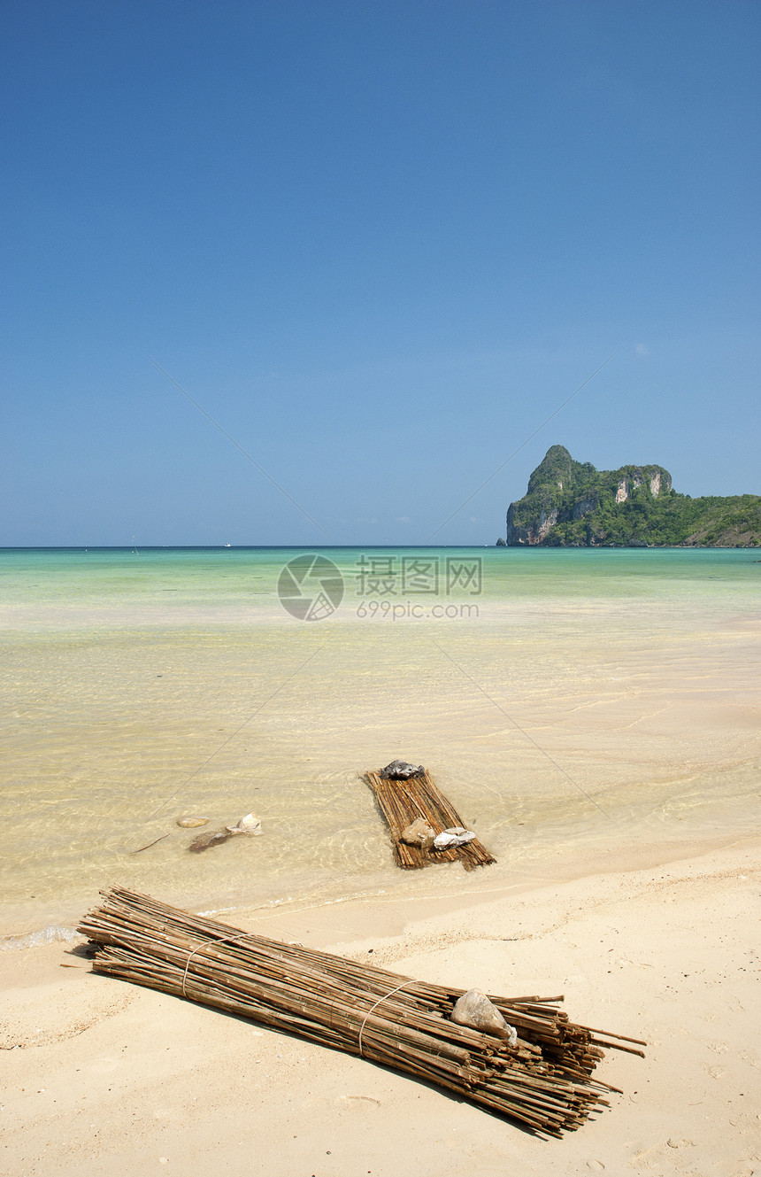 科菲海滨热带海滩情调游客海岸假期旅行岛屿海岸线异国旅游图片