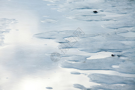 冰雪冻结蓝色反射寒冷图片素材