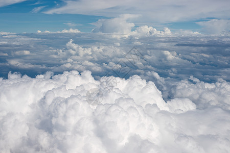 对流层飘散的云雾天气多云云景对流白色天空墙纸鸟瞰图天堂气氛背景