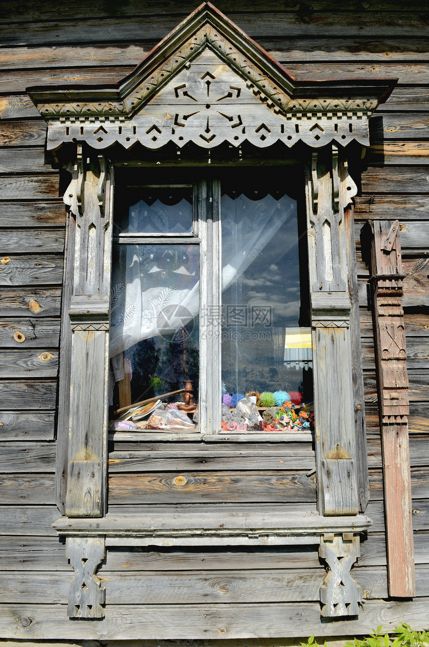 窗口花环住宅乡村历史性装饰品案件木头国家建造文化框架图片
