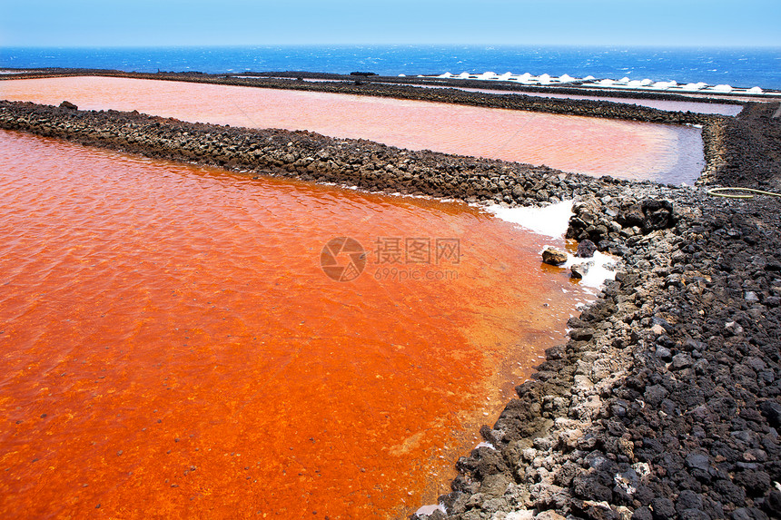 盐场土地旅行场地海洋蓝色场景天空群岛海岸传统图片