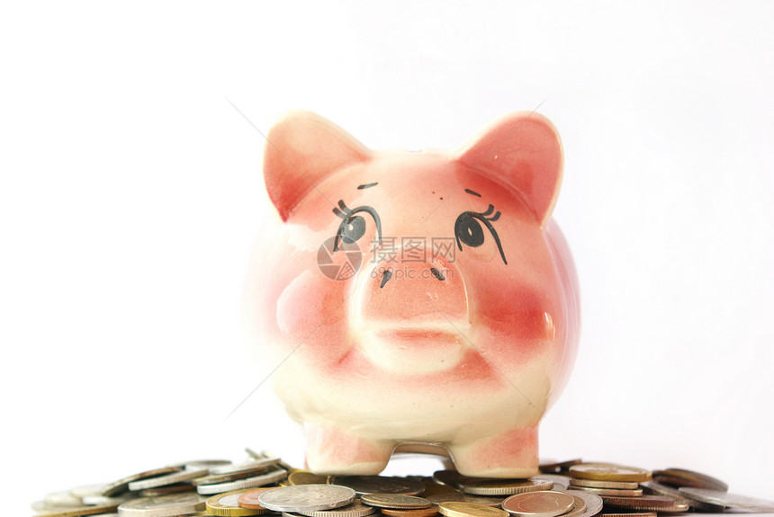 养猪银行财政硬币商业玩具投资利润支出陶瓷裂缝订金图片