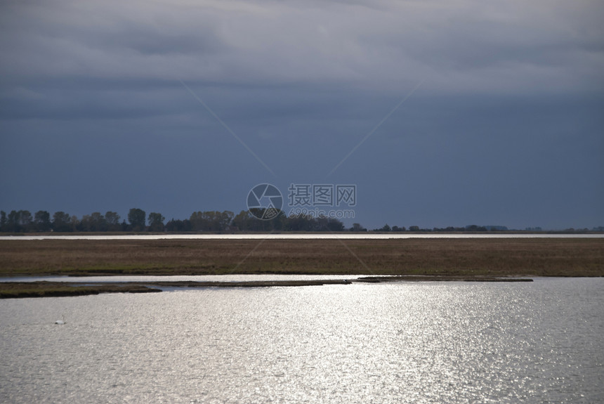 波罗的海沿岸日落海滩天空支撑牧歌保护区海岸线地平线自然保护区水面图片