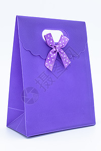 紫色礼品袋背景图片