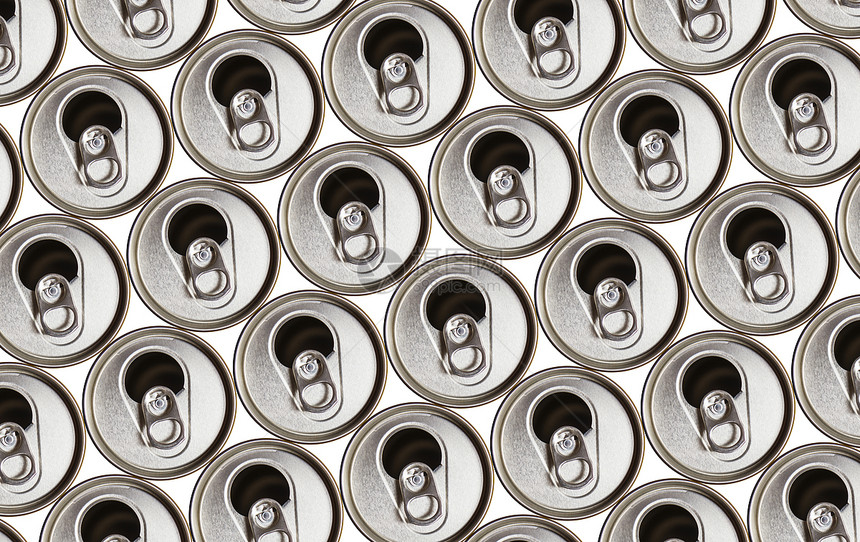 金属啤酒罐戒指圆圈商品反射装罐可乐酒精饮料派对活力图片