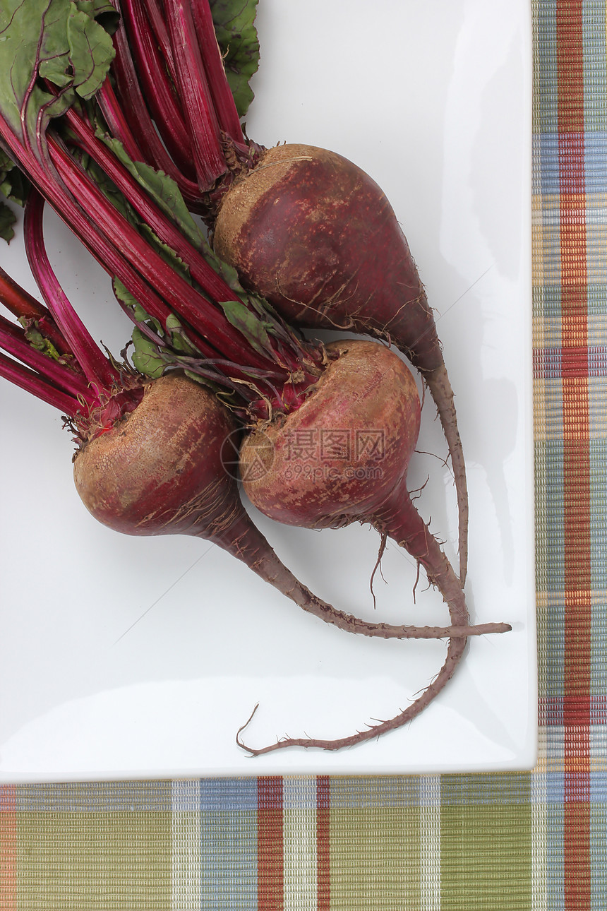 红甜菜栗色树叶紫色园艺蔬菜营养美食食物白色烹饪图片