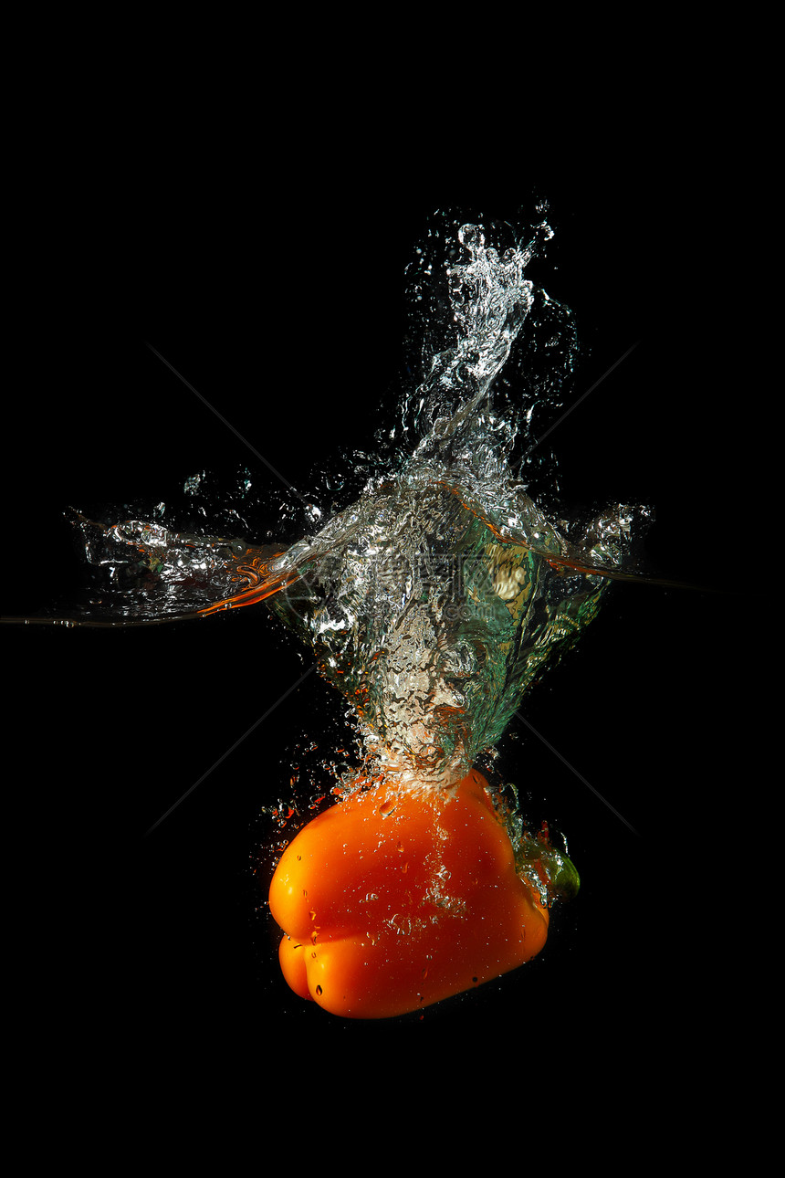 甜橙胡椒农场饮食营养红辣椒厨房花园水果食欲食物生长图片