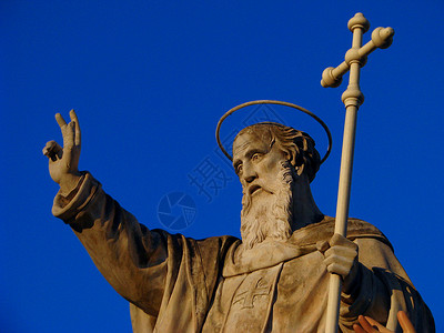 圣菲利普教会大理石雕像宗教斑马利基信仰庆典银器雕塑背景图片