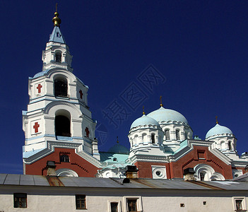 斯帕索-波布拉日申斯基大教堂 俄罗斯高清图片