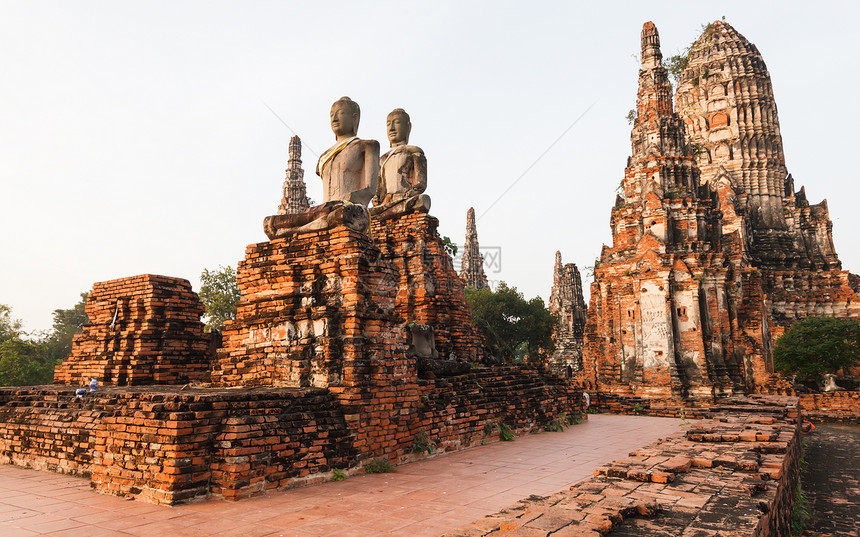泰国Ayutthaya古神庙图片
