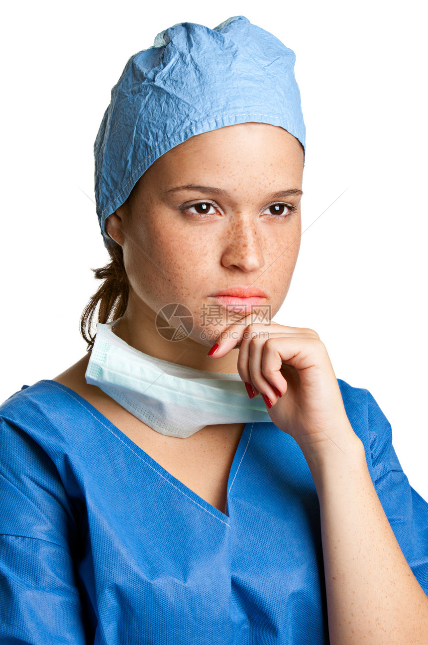 女性外科医生操作思维照顾者职业药品擦洗女士医疗医院帮助图片