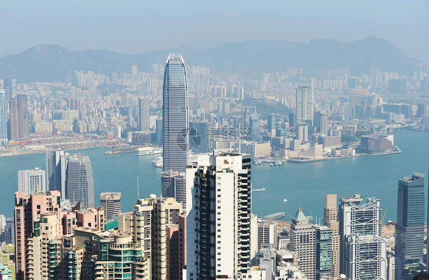 香港市风景景观天际建筑建筑学街道商业市中心场景旅行城市图片