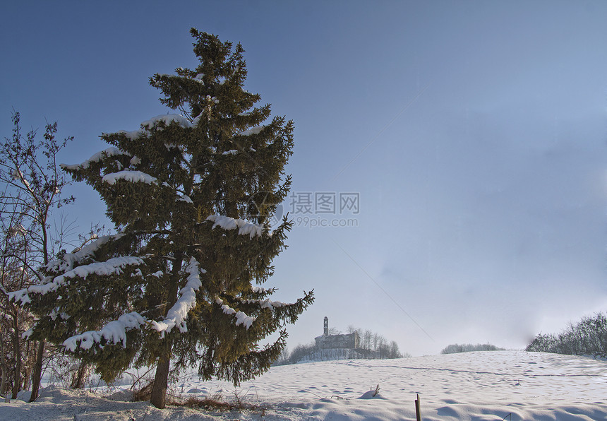 下雪景森林降雪植物群雾凇气候高地季节天气照明自然图片